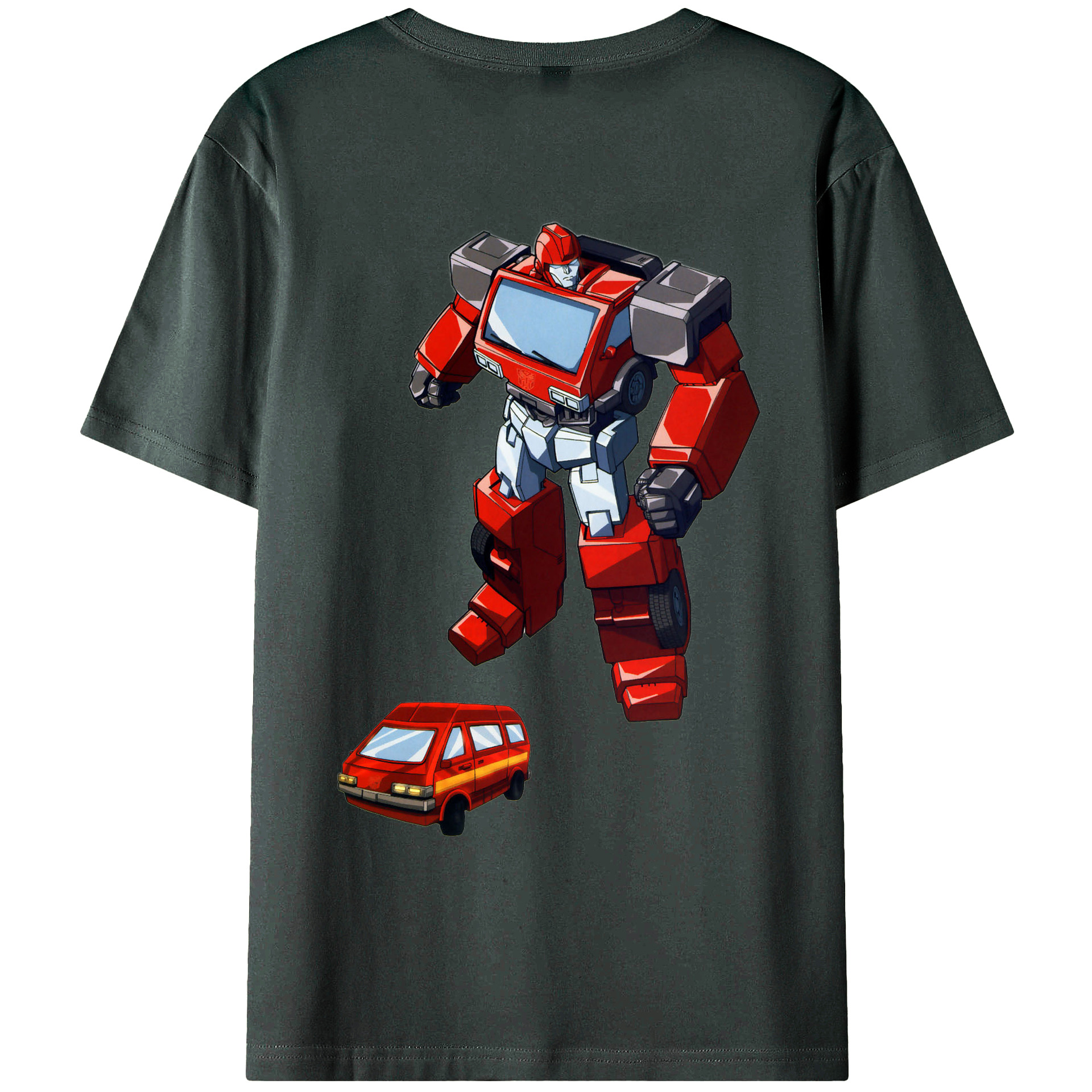 （画像用）  綿100％ メンズ半袖Tシャツ（バックプリント） 通気性